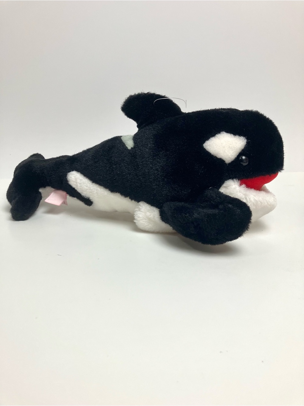 Orca Hand Puppet w/ Squeaker Full Body Stuffed Animal Plush 14'' Killer Whale